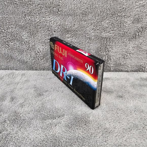 FUJI DR-I Normal Bias 90 Min Blank Audio Cassette Tape Type I, Brand New Sealed - Picture 8 of 12